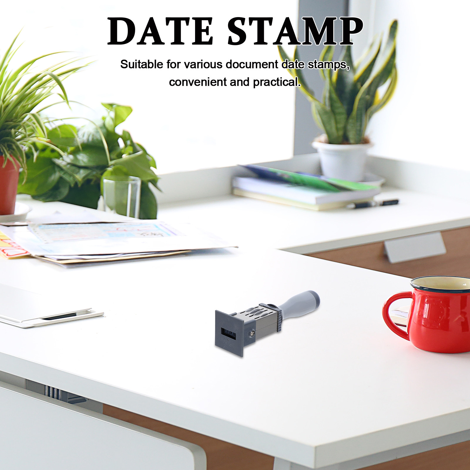 Self Inking Stamp - Date Stamp Self Inking Customizable Portable
