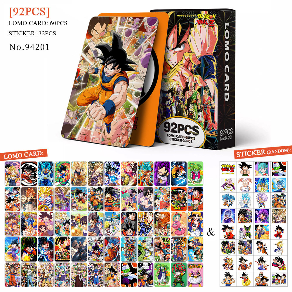 Cardstock Paper Pack - Dragon Ball Z Collectible Card Set