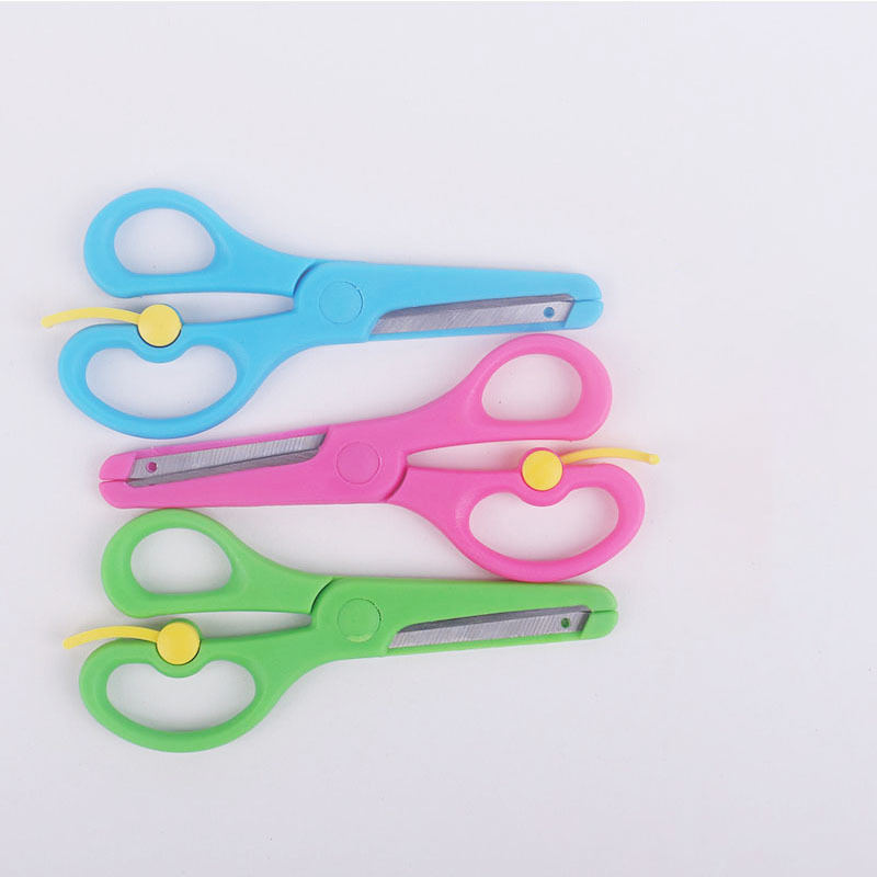 Scissors Stainless Craft - 1Pc 135mm Mini Safety Scissors with