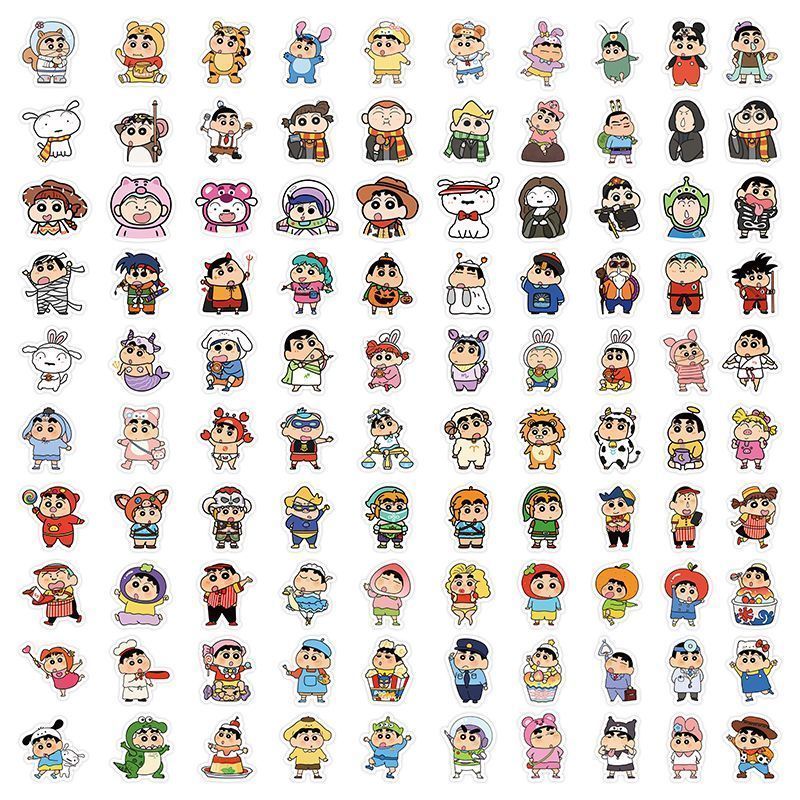 Crayon Shin-chan Cartoon Cute  - огляд і ціна Cardstock Paper Pack