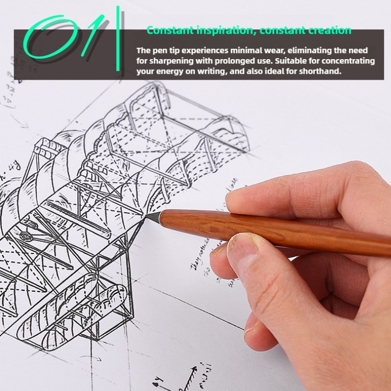 Wooden Eternal Pencil No Sharp - огляд і ціна Supply Of Office Stationery