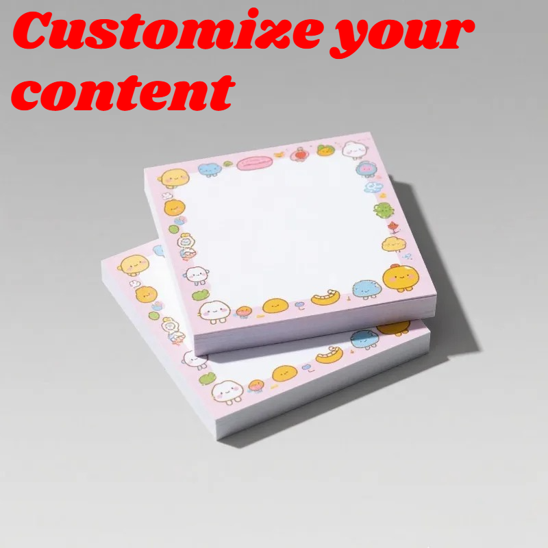 20pcs 7x7cm Custom Sticky Note - огляд і ціна Memo Pad Sticky
