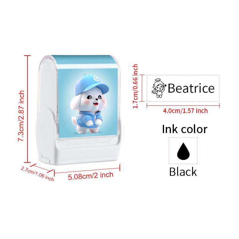 Personalized Baby Clothes Stam - огляд і ціна Self Inking Stamp