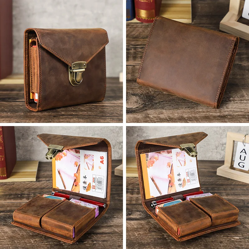 Luxury Retro Leather Notebook  - огляд і ціна Stationery Supply Business