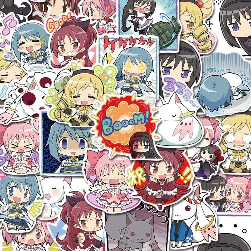 48 PCS Cartoon Puella Magi Mad - огляд і ціна Memo Pad Sticky