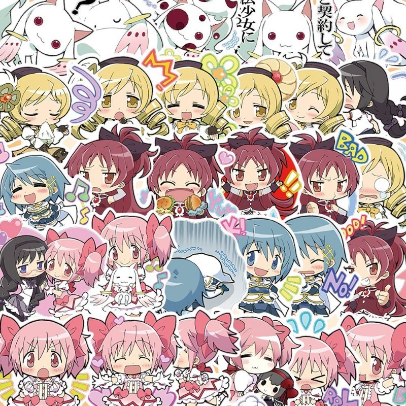 48 PCS Cartoon Puella Magi Mad - огляд і ціна Memo Pad Sticky