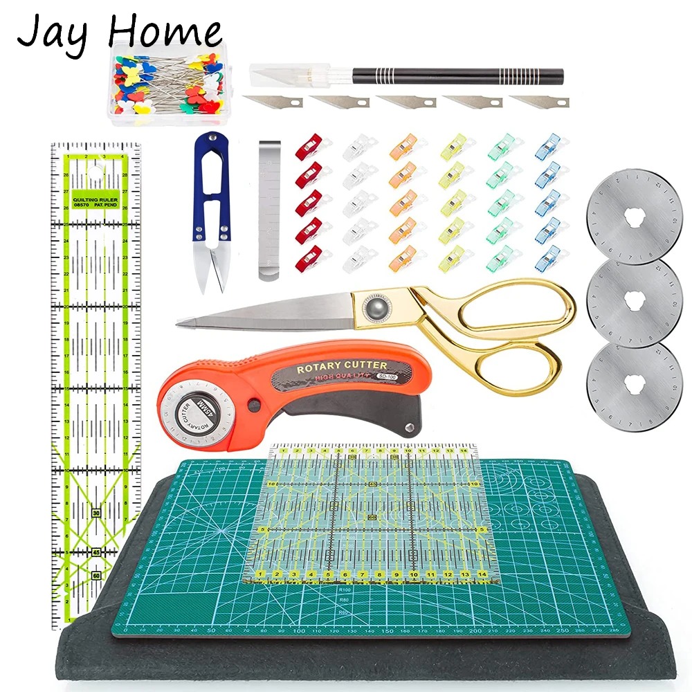 42PCS Rotary Cutter Set 45mm F - огляд і ціна Scissors Stainless Craft