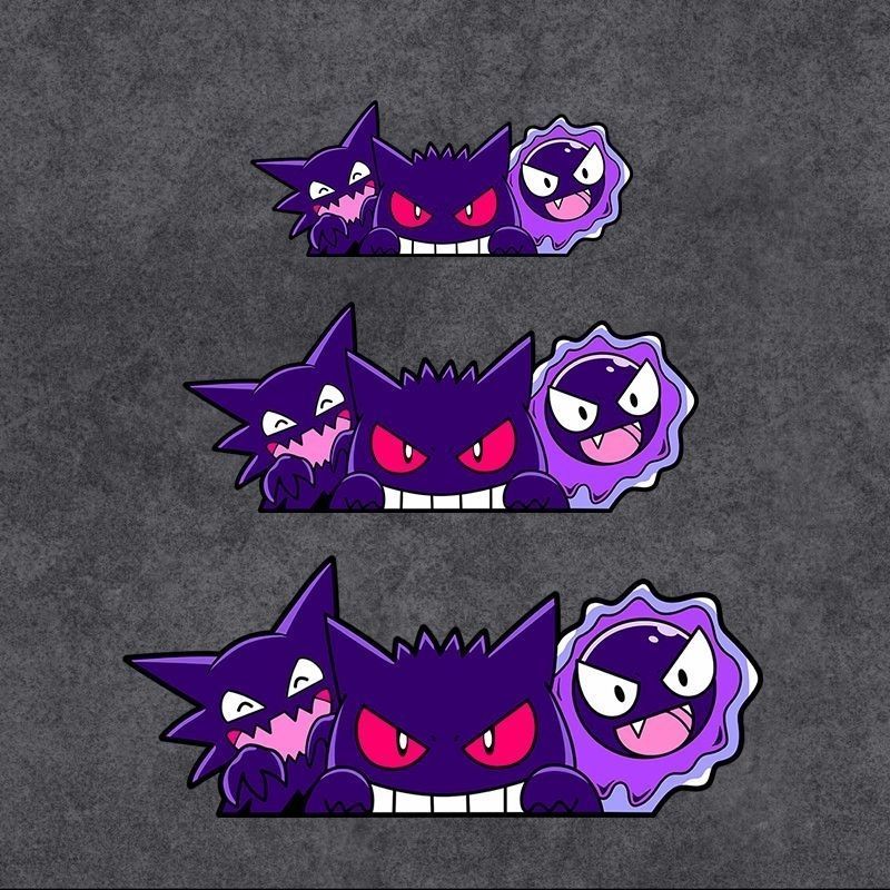 Cute Pokemon Gengar Anime Car  - огляд і ціна Memo Pad Sticky