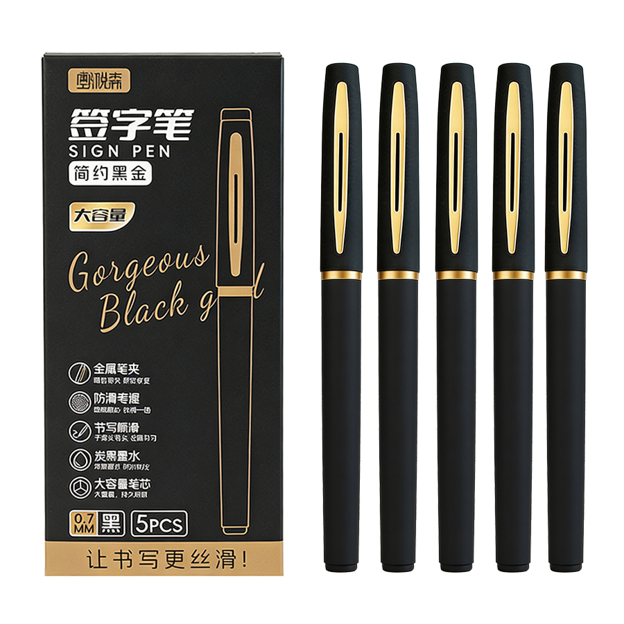 5Pcs/Pack Large Capacity Gel P - огляд і ціна Stationery Supply Business