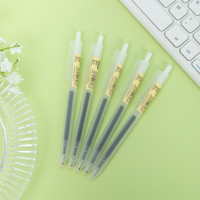 6/10Pcs 0.5mm Retractable Gel  - огляд і ціна Stationery Supply Business