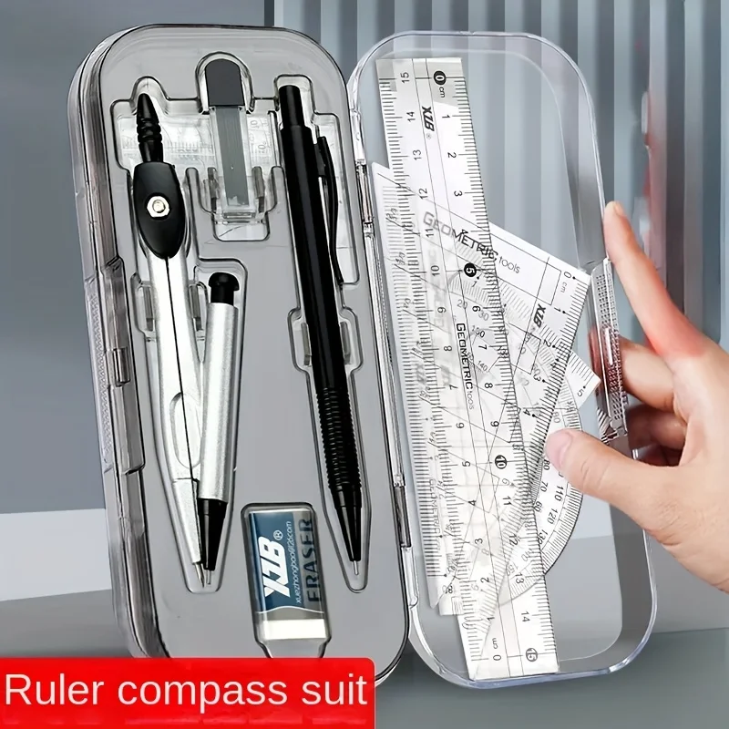 8-in-1 Mathematical Geometry K - огляд і ціна Compass Geometry Set