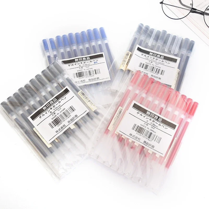 10-30Pcs/Set 0.38/0.5mm Gel pe - огляд і ціна Stationery Supply Business