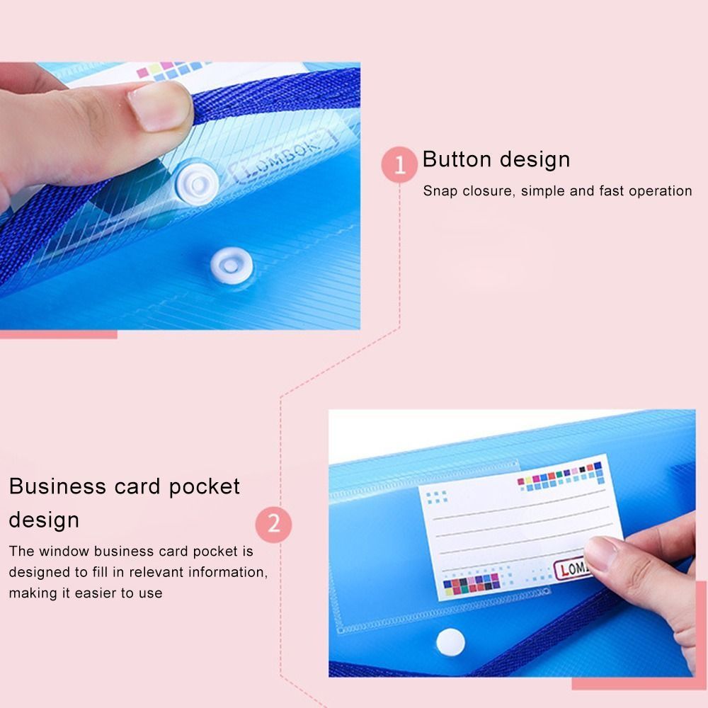 1-10PCS Waterproof A4 A5 Snap  - огляд і ціна Supply Of Office Stationery