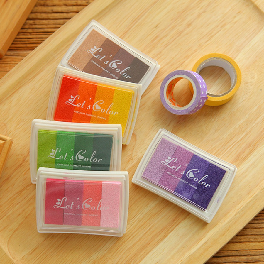 Gradient Color Craft Ink Pad C - огляд і ціна Self Inking Stamp