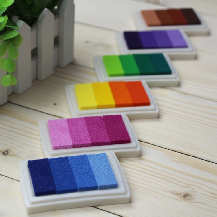 Gradient Color Craft Ink Pad C - огляд і ціна Self Inking Stamp