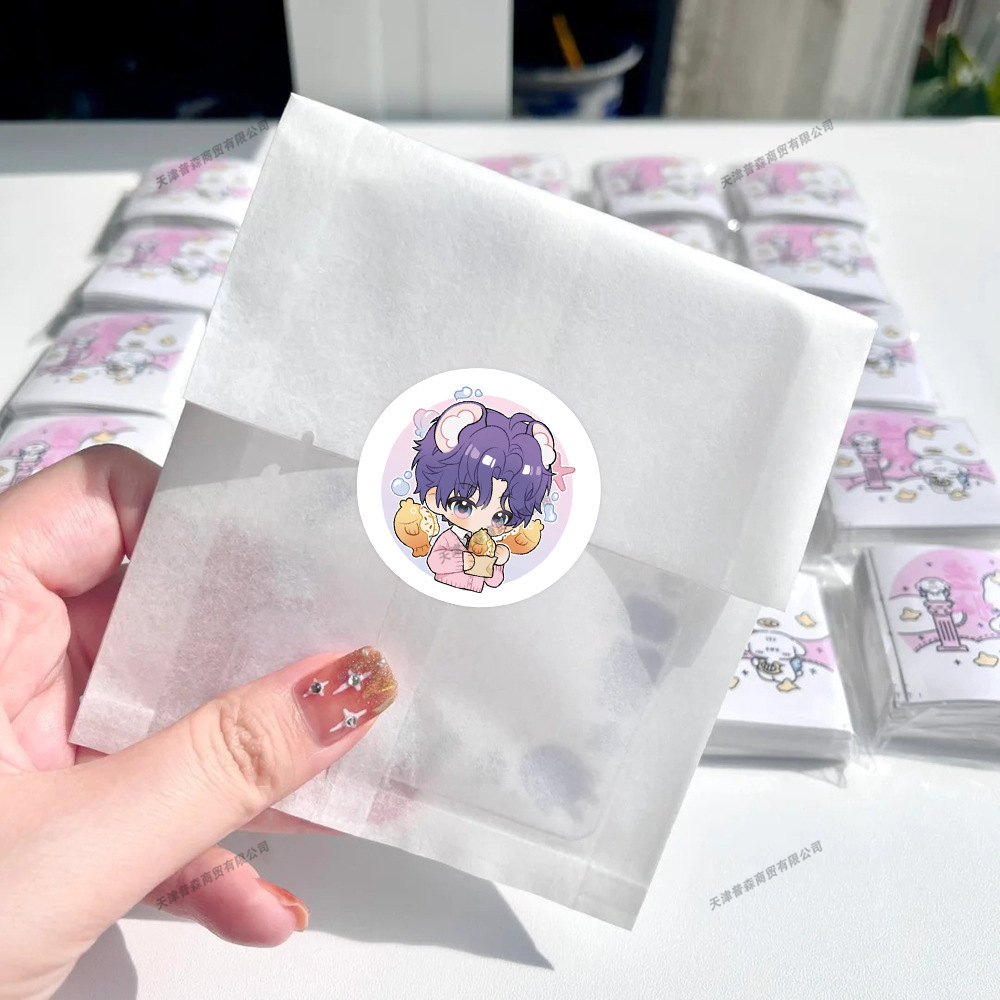 500Pcs Roll Kawaii Cartoon Sti - огляд і ціна Memo Pad Sticky