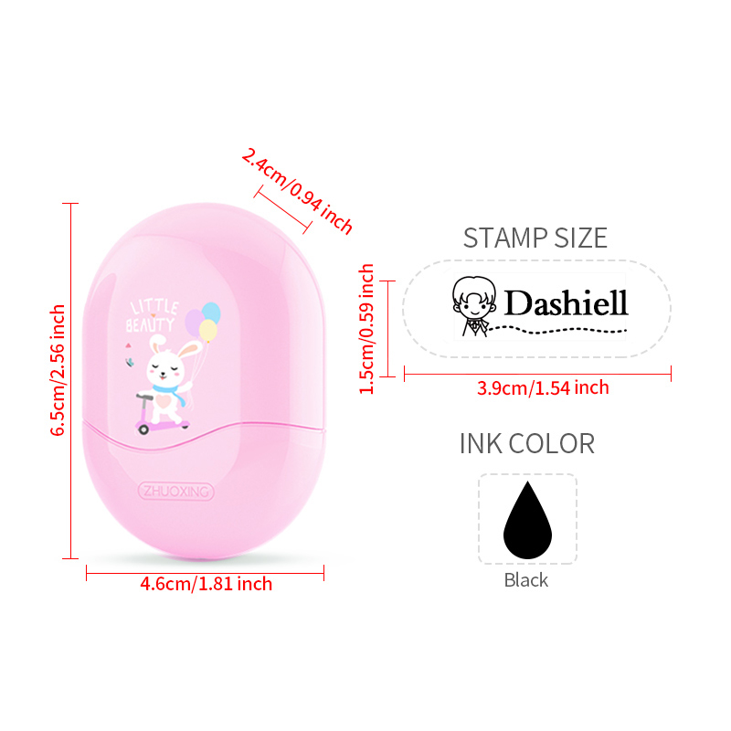 Personalized Student Name Stam - огляд і ціна Self Inking Stamp