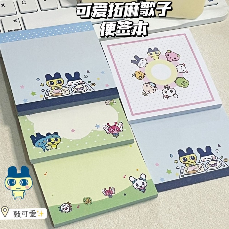 4pcs Tamagotchi Mametchi Memet - огляд і ціна Memo Pad Sticky