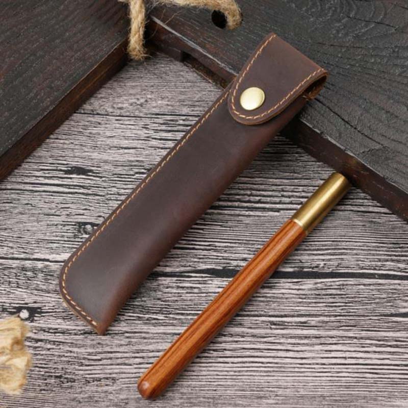 1pc Pen Bag Leather Packaging  - огляд і ціна Stationery Supply Business