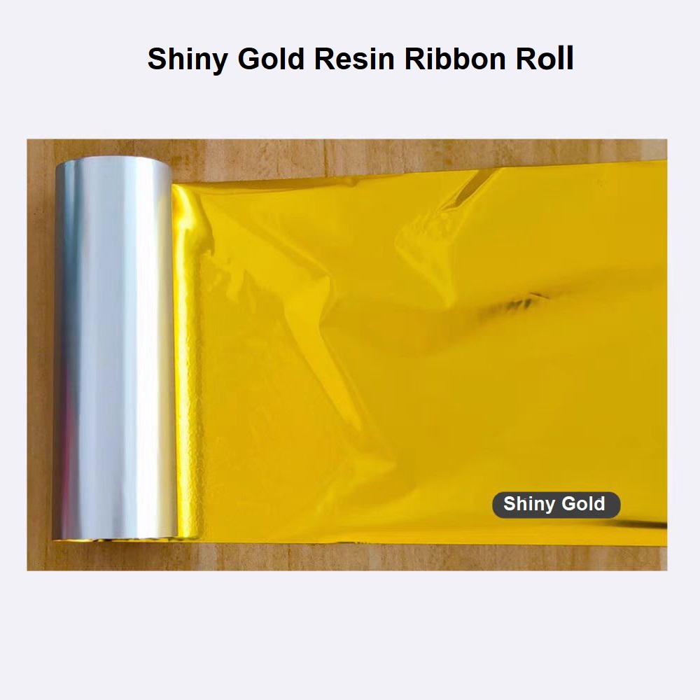 Bright Gold Foil Resin Ribbon  - огляд і ціна Self Inking Stamp
