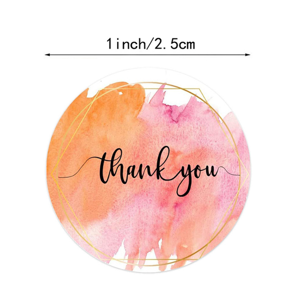 100-500 Pcs Thank You Stickers - огляд і ціна Stationery Supply Business