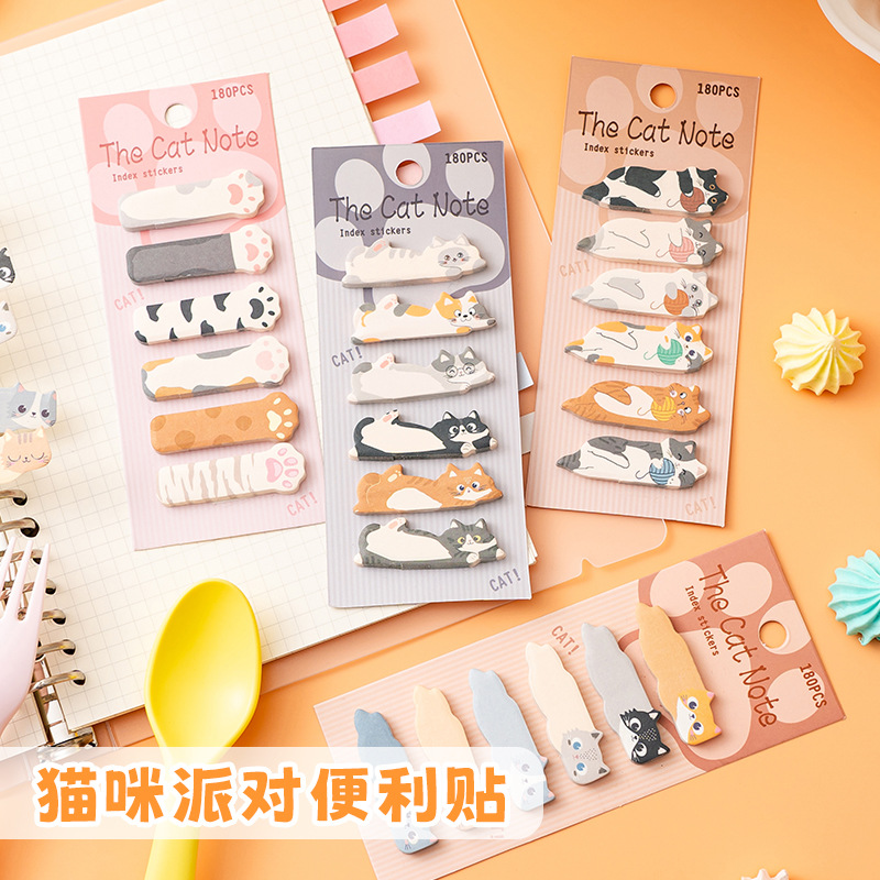 40packs Kawaii Cat Memo Pad St - огляд і ціна Stationery Office Items List