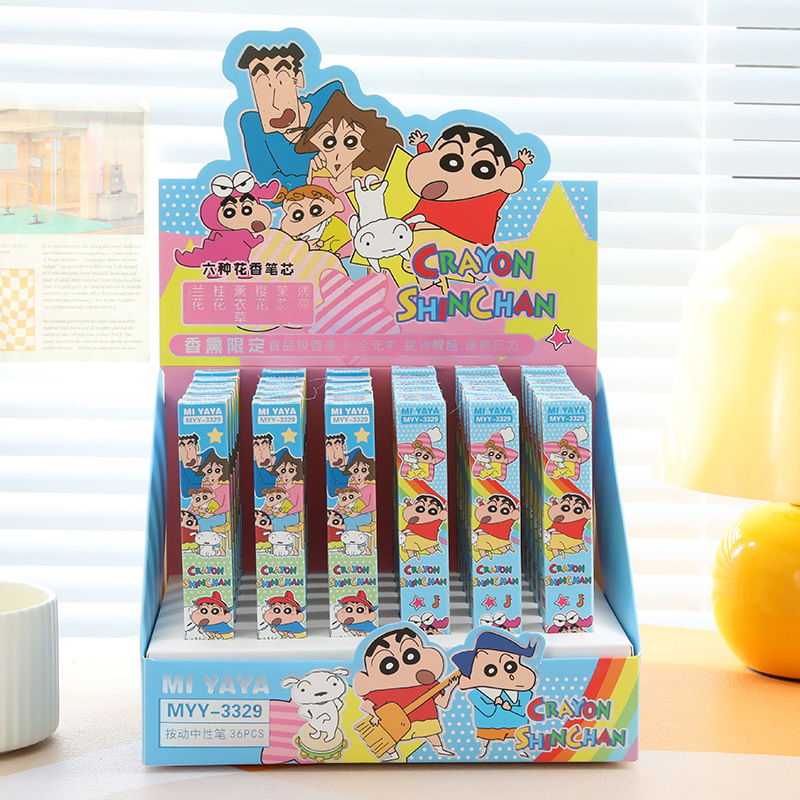 6Pcs Cartoon Crayon Shin-Chan  - огляд і ціна Supply Of Office Stationery
