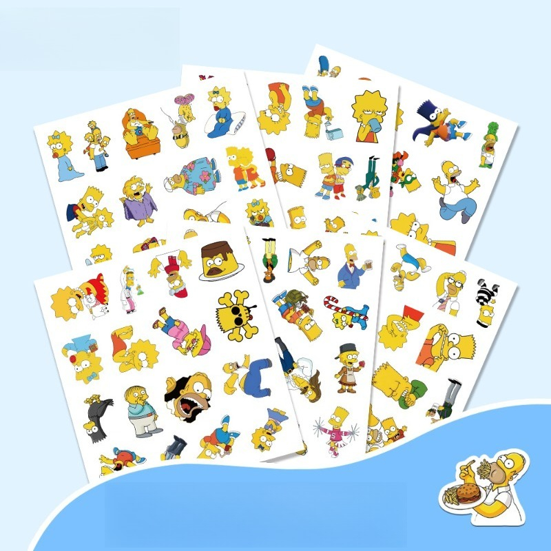 The Simpsons Homer Marge Bart  - огляд і ціна Memo Pad Sticky