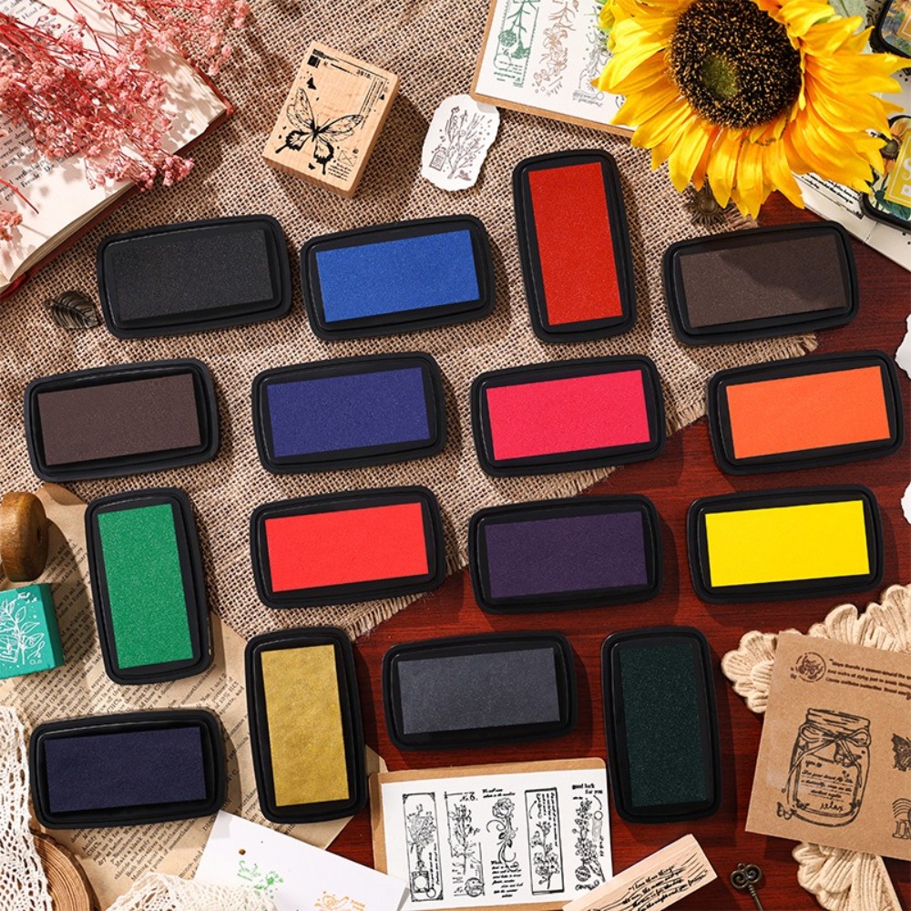 New Colorful Ink Pad Easy to U - огляд і ціна Self Inking Stamp