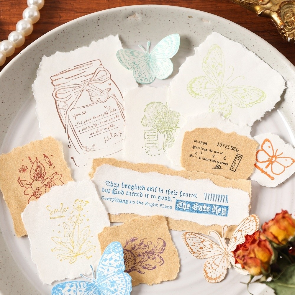 New Colorful Vintage Ink Pad E - огляд і ціна Self Inking Stamp