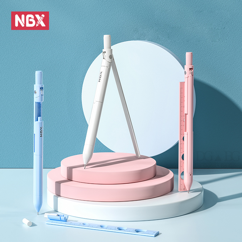 NBX Compass Pencil School Draw - огляд і ціна Compass Geometry Set